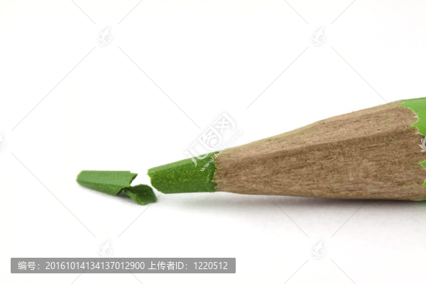 綠色的鉛筆