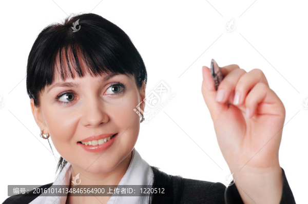迷人的年輕女人