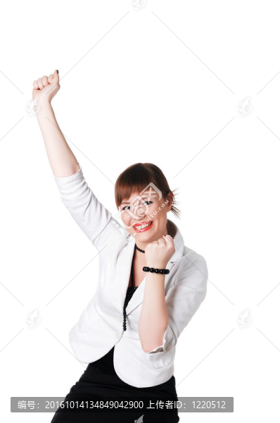 迷人的黑發(fā)女商人