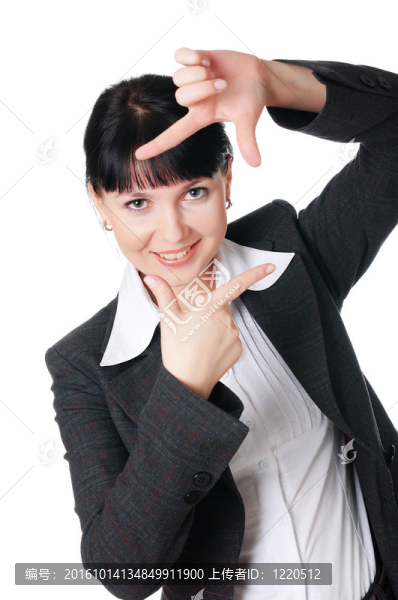 迷人的年輕女人