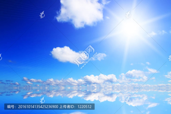 太陽(yáng)和藍(lán)天的光