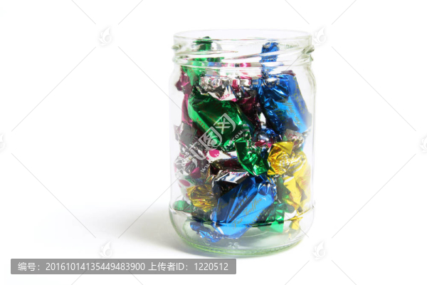 玻璃缸里的巧克力棒棒糖