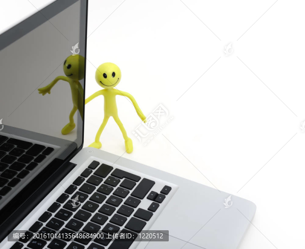 人與筆記本
