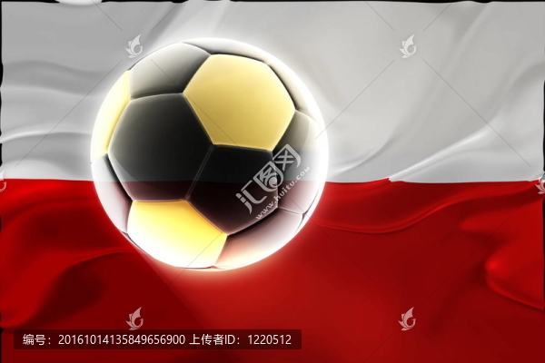 波蘭波浪足球旗幟