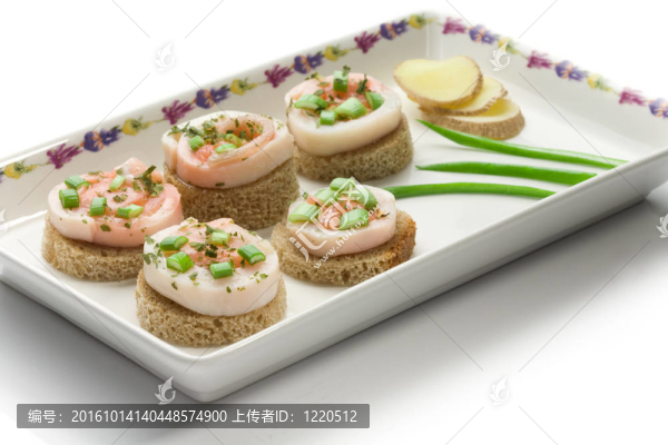 海鮮開(kāi)胃菜的一方
