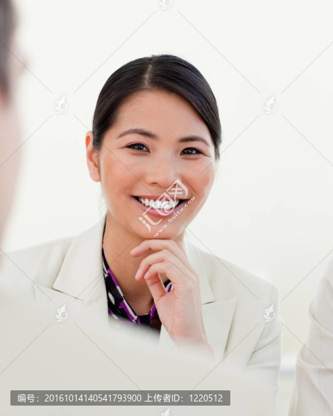 亞洲女性執(zhí)行官的肖像