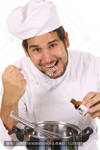 用毒瓶準備午餐