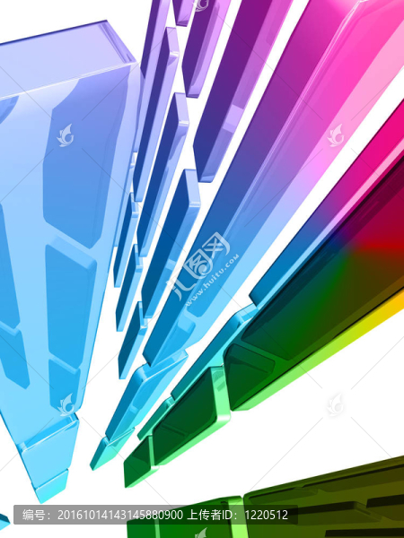 具有光照效果的3D立方體
