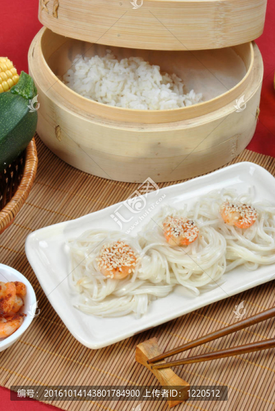 亞洲風(fēng)味烤蝦有機(jī)面