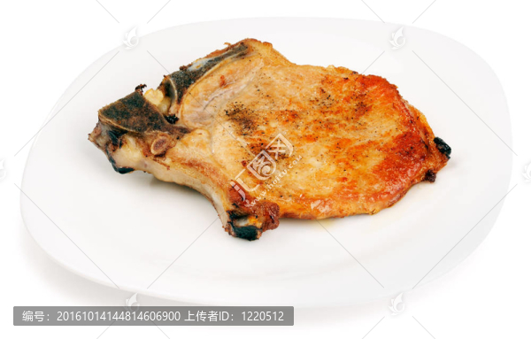 板上烤豬肉