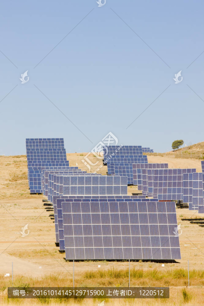 太陽能電池板；埃斯特雷馬杜拉；西班牙