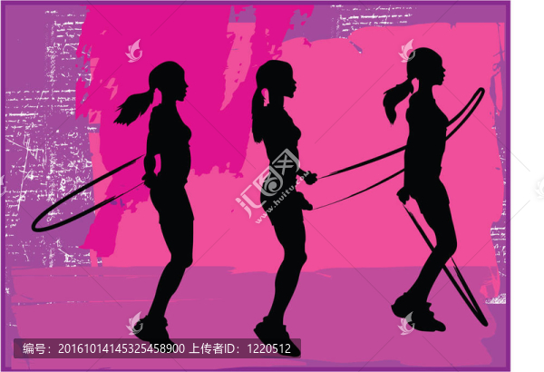 女人跳繩