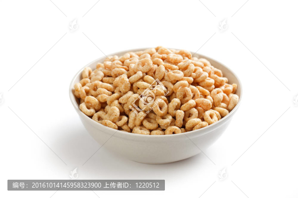 健康的谷物圈