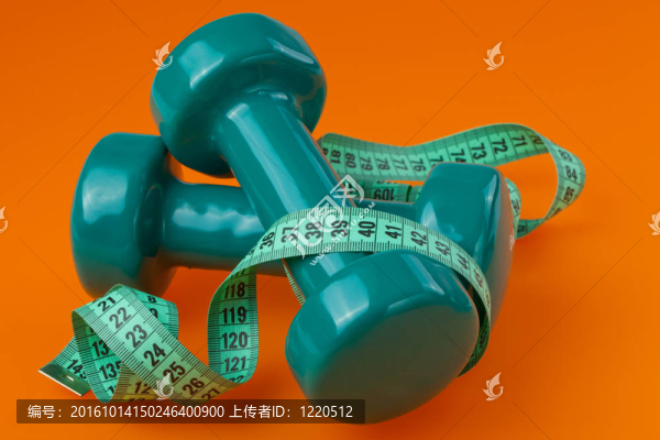 兩啞鈴用卷尺