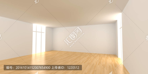 空蕩蕩的房間