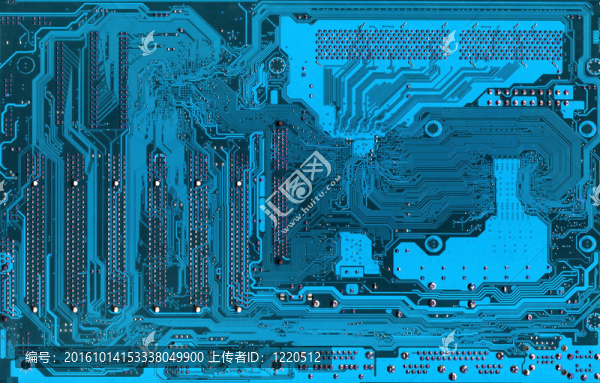 藍色電子背景紋理