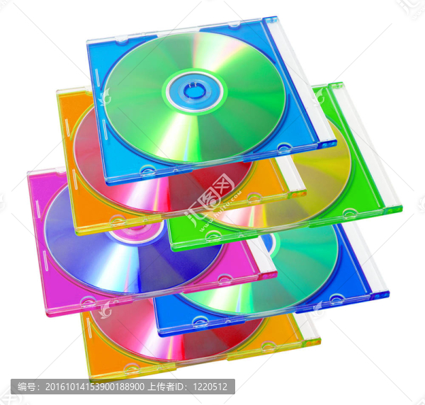 塑料外殼中的光盤
