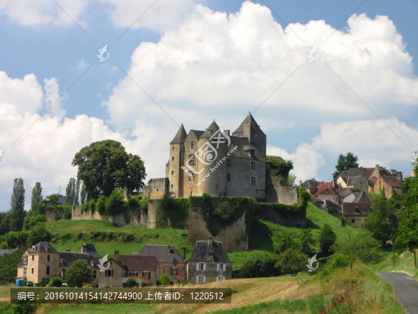 Salignac；Castle