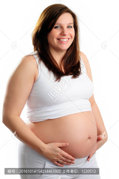 美麗的孕婦