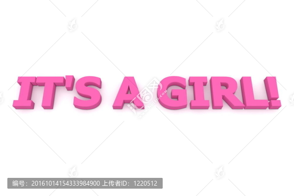 粉紅色是一個女孩！