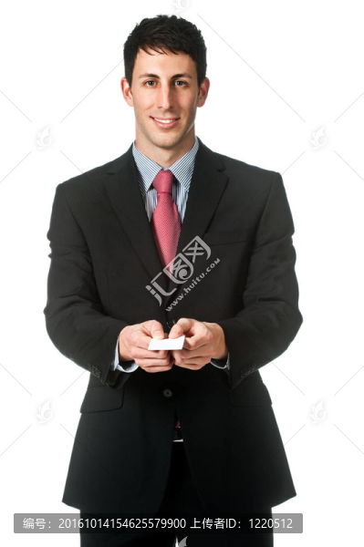 有名片的商人