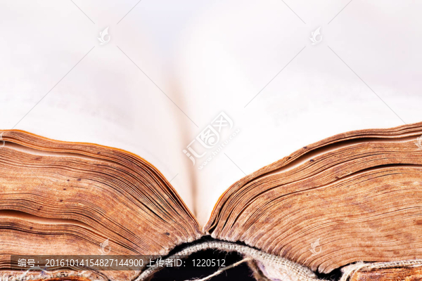 復古書特寫照片