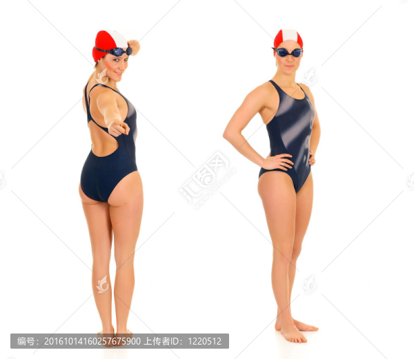 運動員；女子游泳運動員