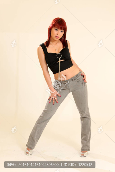 可愛的亞洲女孩