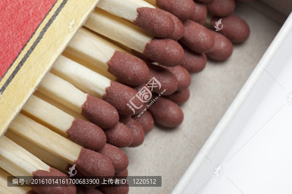 盒子里的安全火柴