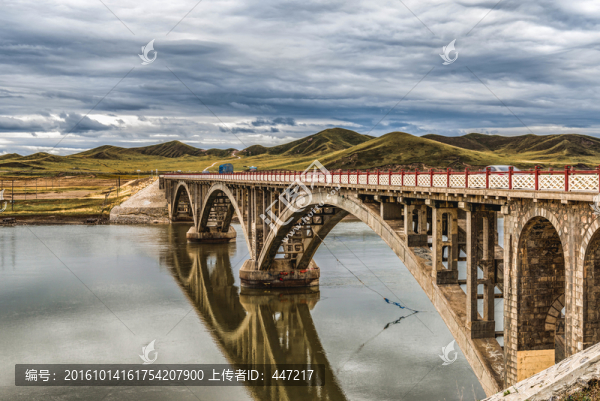 甘肅瑪曲黃河橋