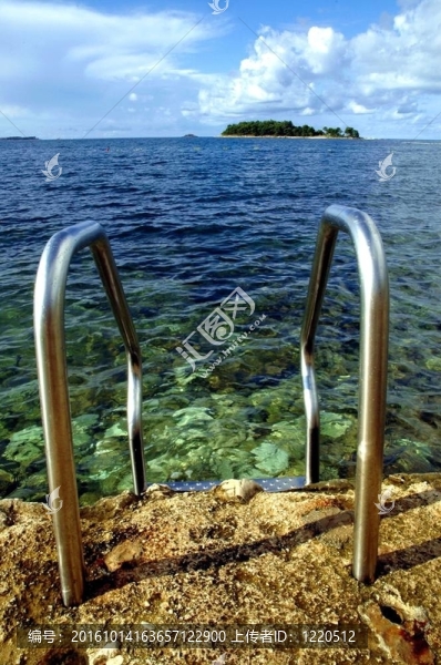 海灘仍然生活