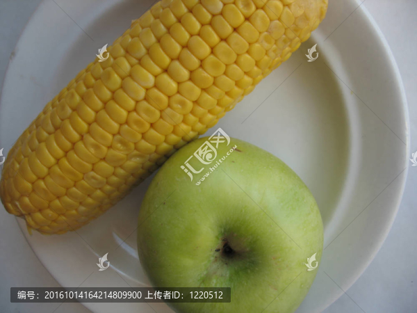 玉米和蘋果