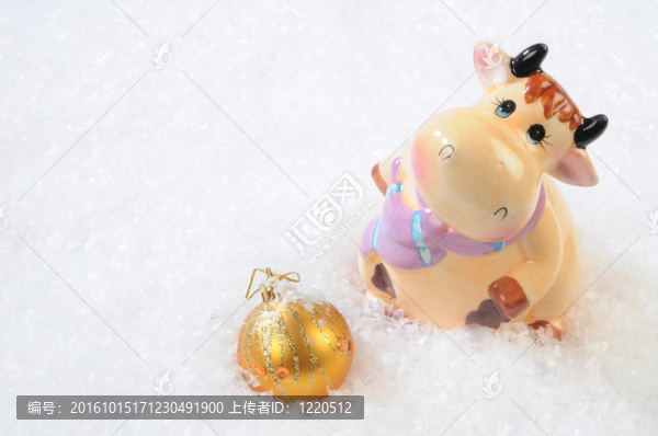圣誕公牛小紀(jì)念品