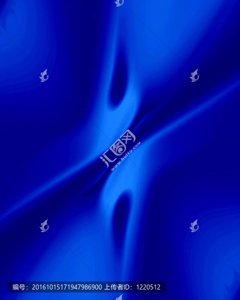 藍色的窗簾