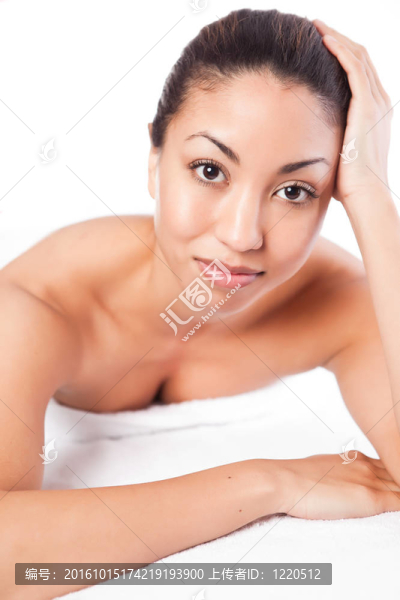 美容SPA的女人