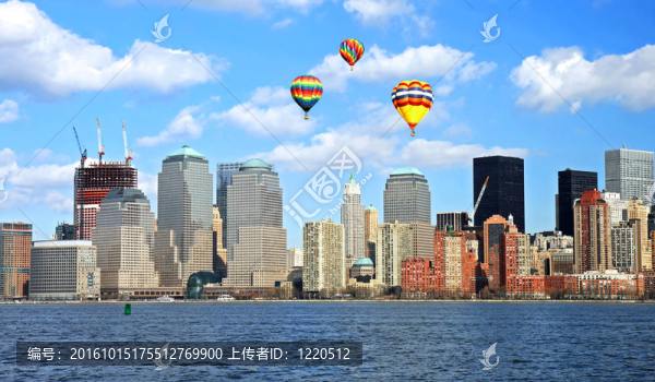 下曼哈頓天際線
