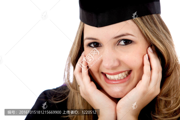 漂亮的研究生女