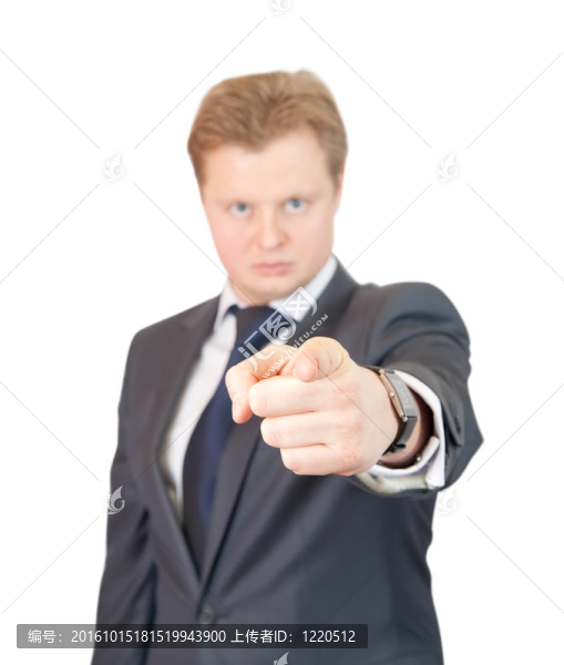 商人指著你