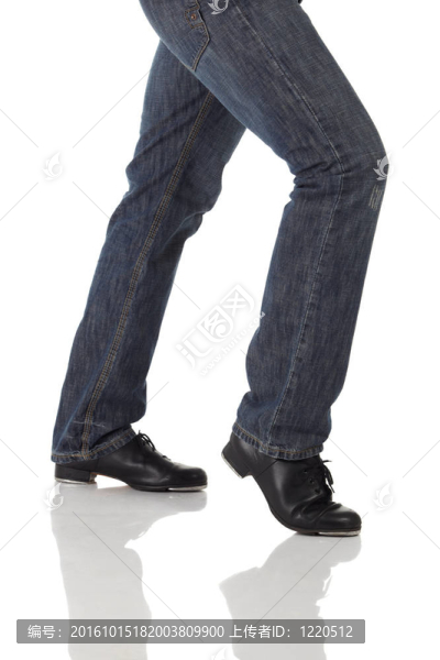 單一的踢踏舞者