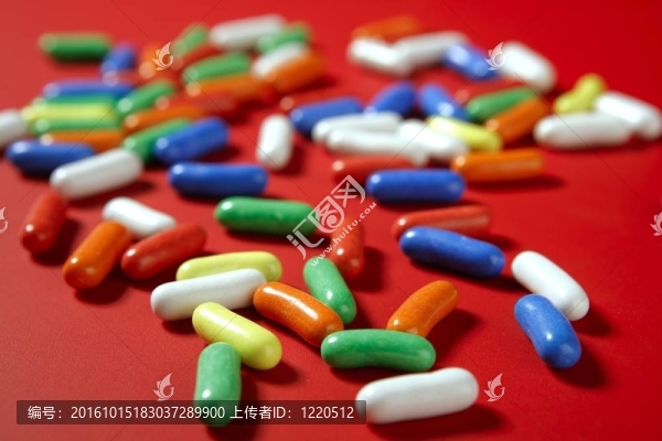 七彩糖果糖果圖案背景