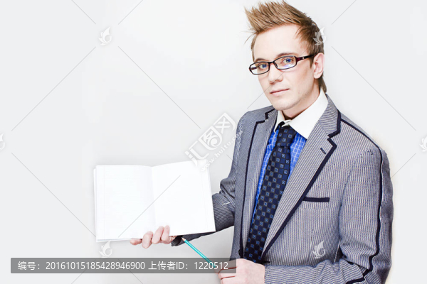 帶便條的年輕人