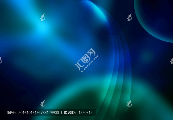 藍(lán)色的模糊