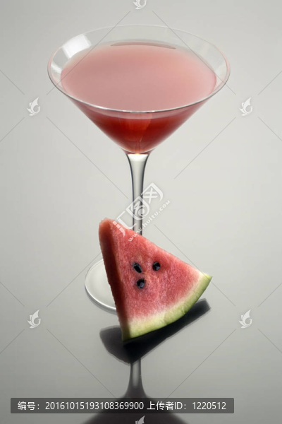 西瓜馬蒂尼雞尾酒