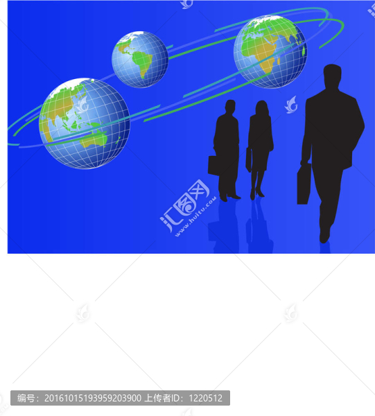 世界地球的輪廓