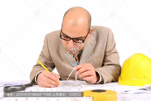 有建筑計(jì)劃的商人