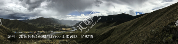 西藏風(fēng)景全景圖