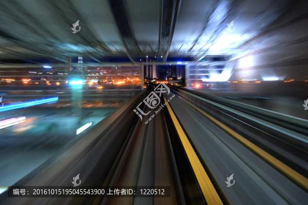 城市夜間交通