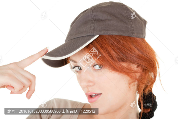 時(shí)髦女孩與棒球帽