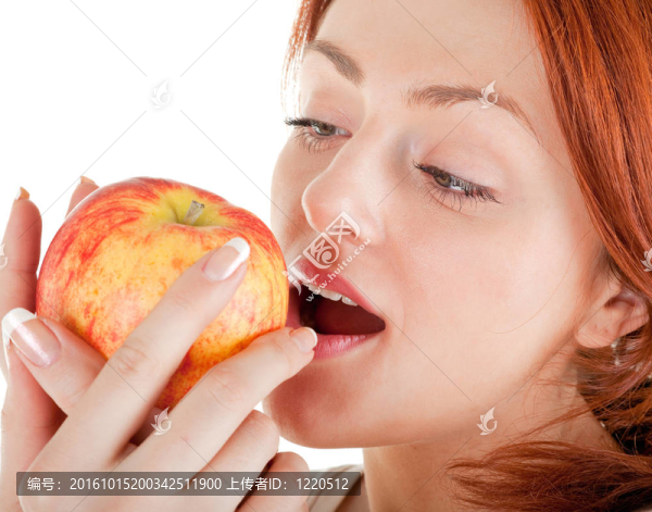 紅發(fā)女孩與蘋果