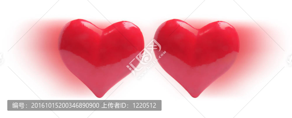 紅色的愛(ài)的心